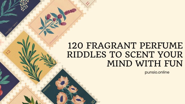 120 Fragrant Perfume Riddles to Scent Your Mind with Fun