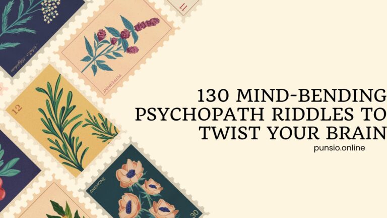 130 Mind-Bending Psychopath Riddles to Twist Your Brain